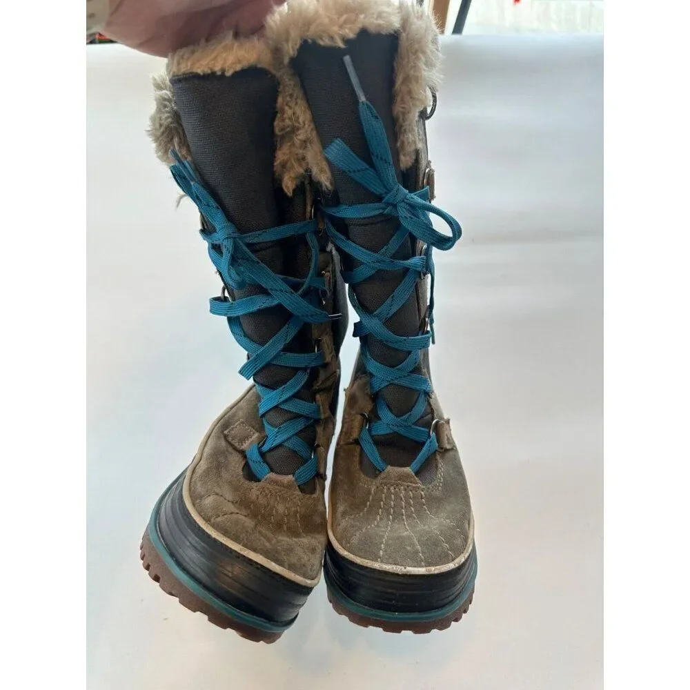 Sorel Tivoli High Winter Boot Waterproof Women's 6 Grey